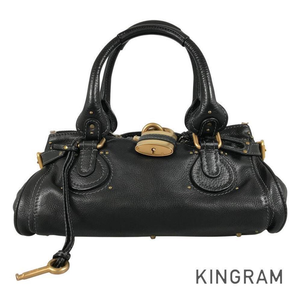 Chloe Paddington Leather Boston Bag